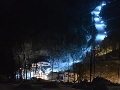 Nachtskipiste im Skiparadies Velka Raca © Snowparadise Velka Raca