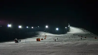 Nachtskilauf in Kranjska Gora