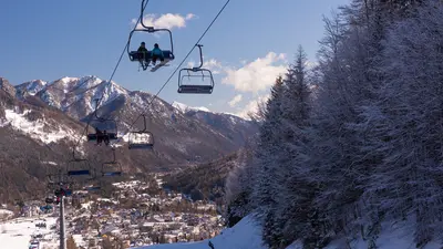 Sessellift in Kranjska Gora