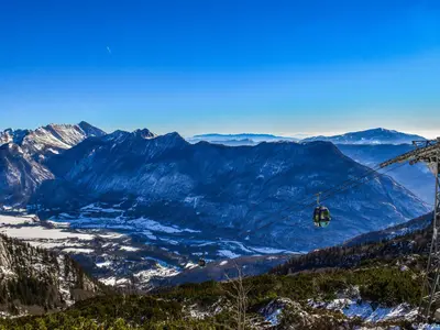 Ausblick vom Skigebiet Bovec-Kanin © Bovec Slovenia