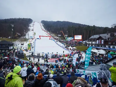 Skirennen in Maribor Pohorje © Nina Kurnik / slovenia.info
