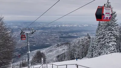 Gondelbahn in Maribor Pohorje