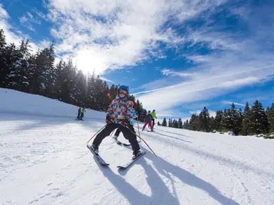 Kinderskifahren in Rogla © Iztok Medja / slovenia.info