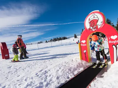 Zauberteppich in Rogla © Iztok Medja / slovenia.info