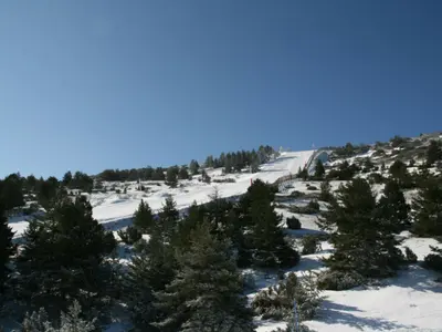 Abfahrt im Skigebiet Valdelinares © Aramón Valdelinares