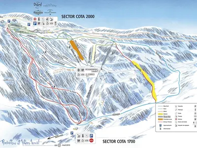 Pistenplan Valdelinares