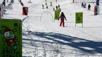 Skity Area im Skigebiet Javalambre