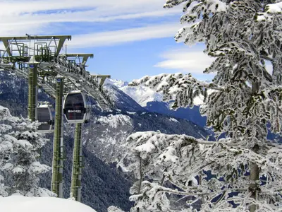 Gondelbahn im Skigebiet Baqueira Beret © Baqueira Beret