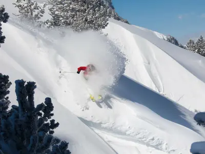Skifahrer im Skigebiet Baqueira Beret © Baqueira Beret