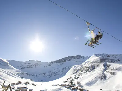 Sessellift im Skigebiet Malbun © Liechtenstein Marketing