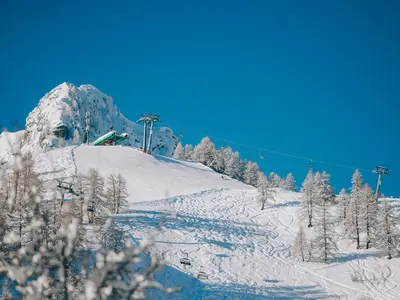 Skifahren in Malbun © Liechtenstein Marketing / Christoph Schoech Photography
