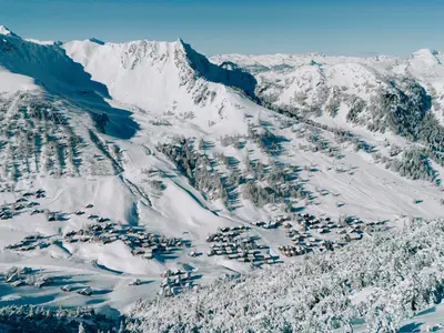 Blick auf Malbun © Liechtenstein Marketing / Christoph Schoech Photography