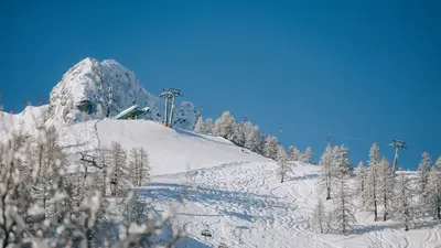 Sesselbahn im Skigebiet Malbun
