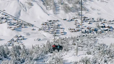 Sesselbahn im Skigebiet Malbun
