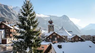 Triesenberg im Winter