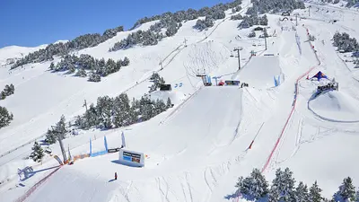 Snowpark in El Tarter