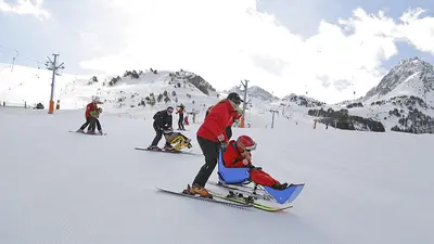 Skifahren mit Handicap
