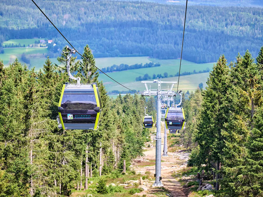 Neue Seilbahnen auf dem Ochenkopf