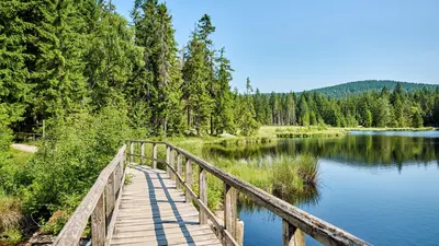 Fichtelsee in Fichtelberg