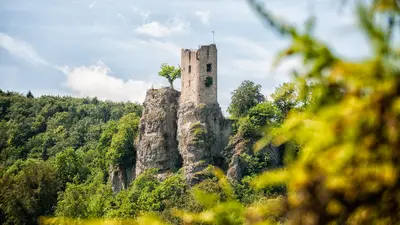 Burgruine Neideck im Wiesenttal in der Fränkischen Schweiz