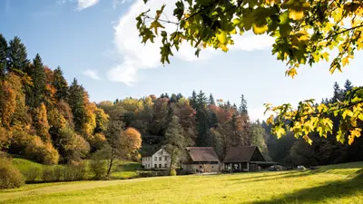 Herbstlandschaft im Klumpertal