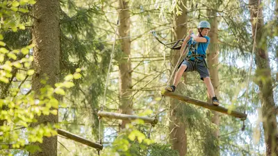 Hochseilgarten in der Region Inn-Salzach