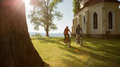 Radfahrer in der Region Inn-Salzach
