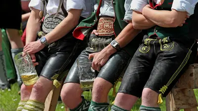 Lederhosen-Schau