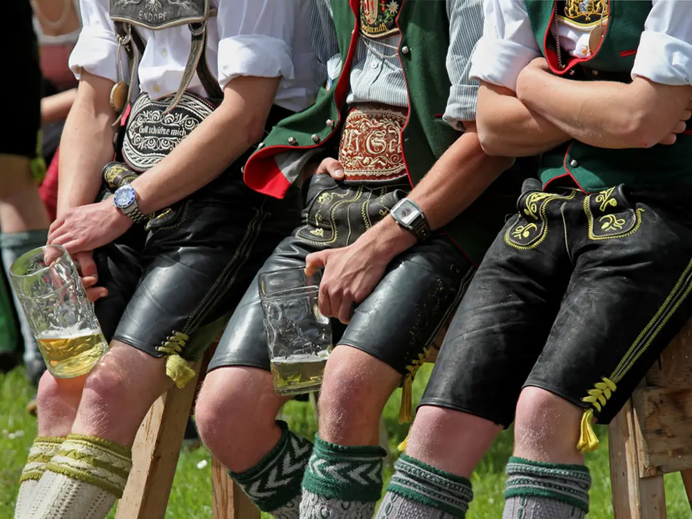 Lederhosen-Schau