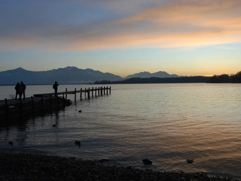 Abendstimmung am Chiemsee