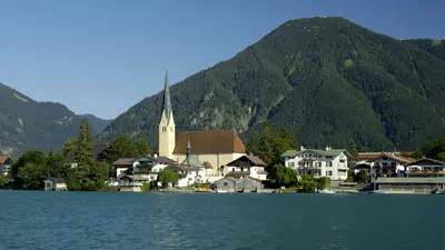 Tegernsee; Malerwinkel Rottach-Egern