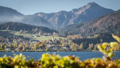 Bad Wiessee im Herbst
