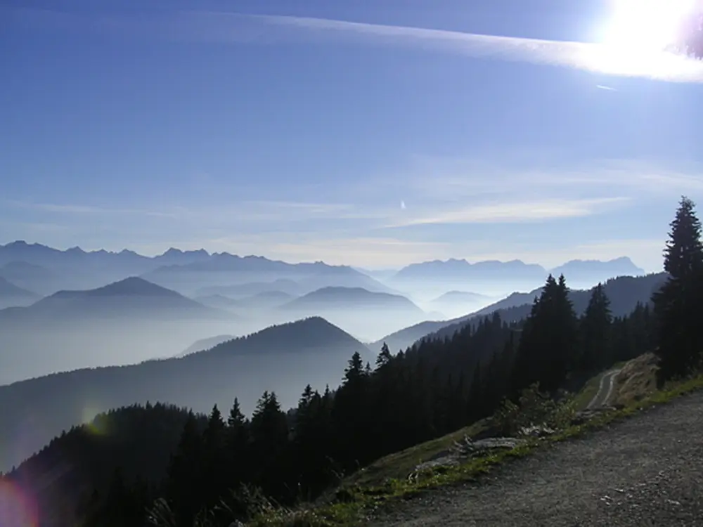 Ausblick vom Brauneck