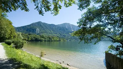 Radweg neben dem Köchelsee
