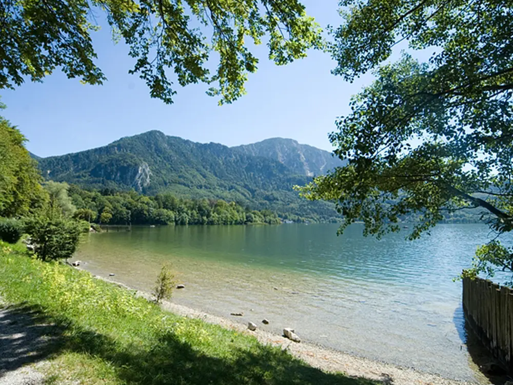 Radweg neben dem Köchelsee