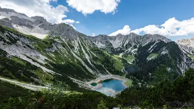 Soiernsee von oben