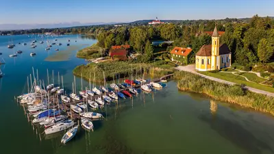 Hafen von Dießen am Ammersee