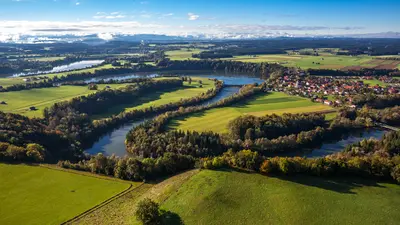 Panorama Lechrain-Schleife