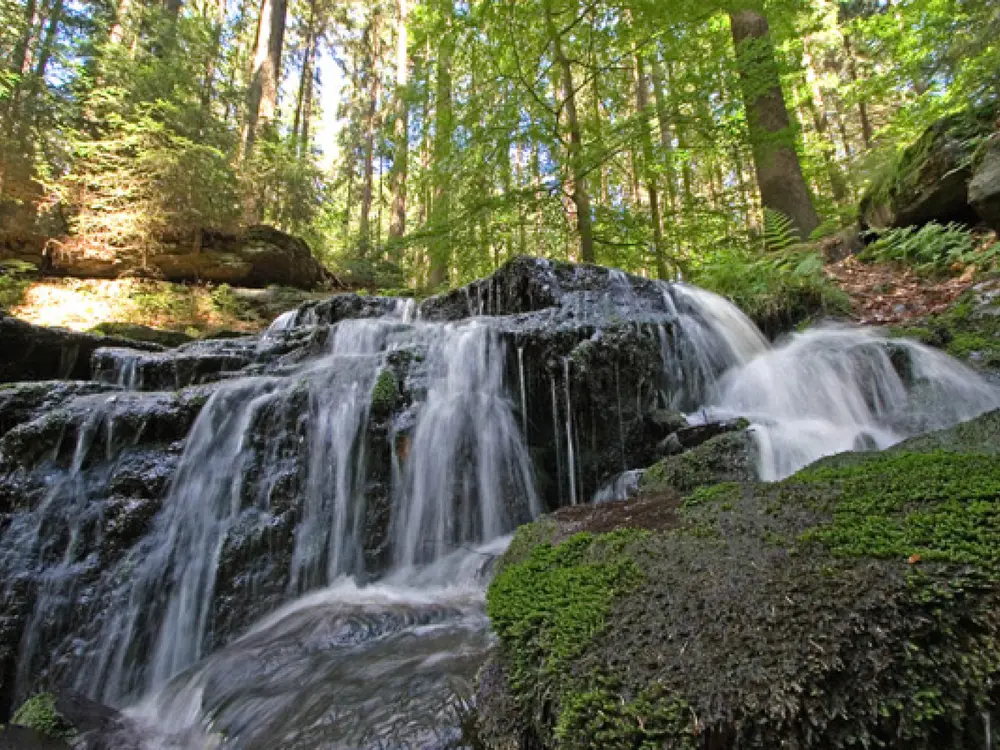 Wasserfall bei Altmugl