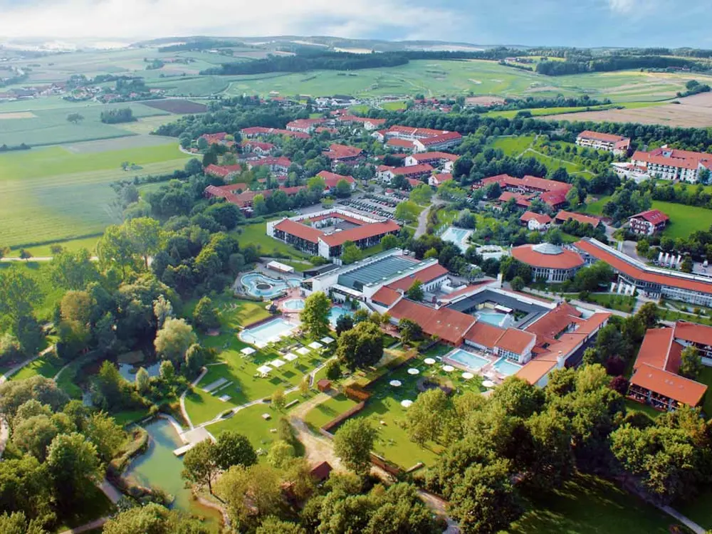 Luftbild von der Rottal Terme