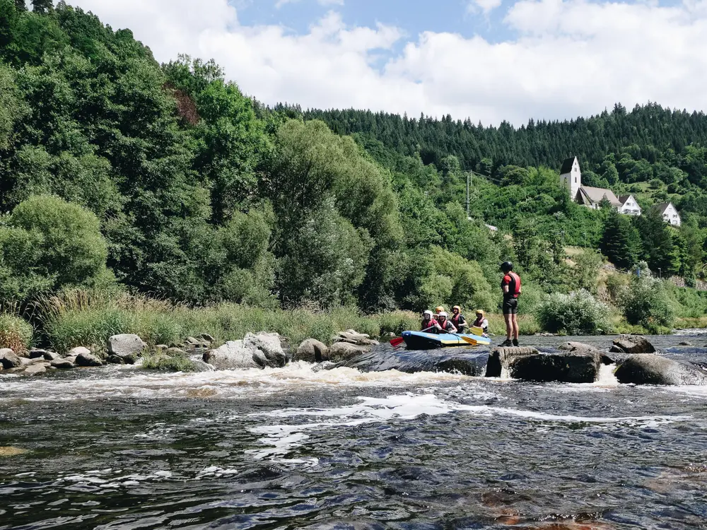 Rafting im Murgtal