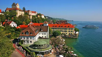Die Meersburg am Bodensee