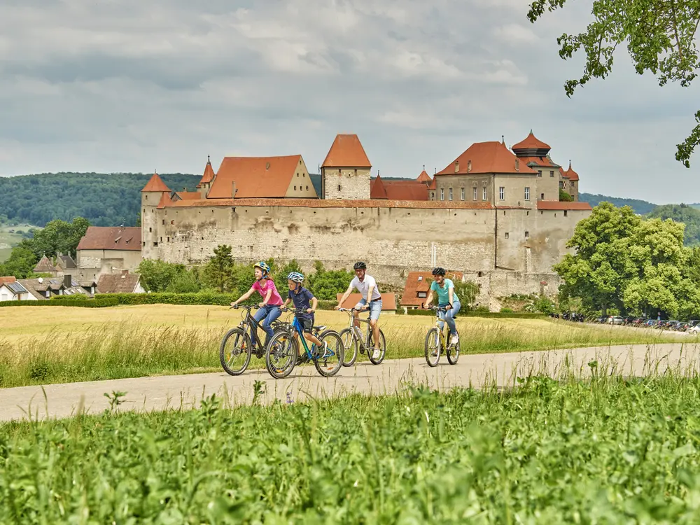Radfahren bei Harburg