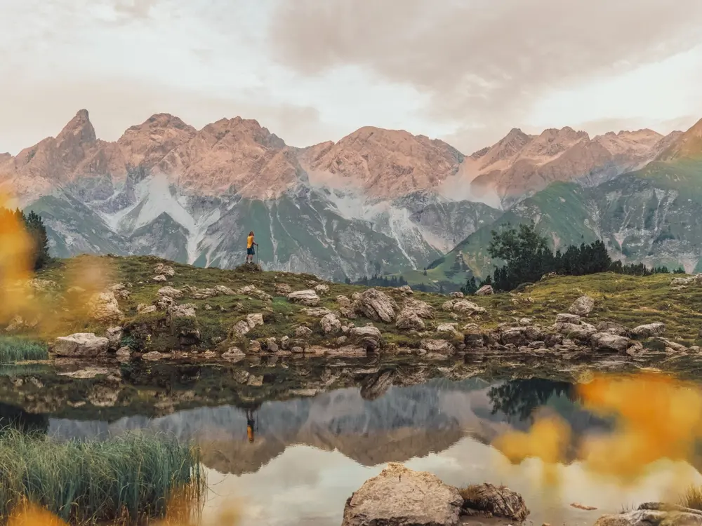 Bergsee in den Allgäuer Alpen