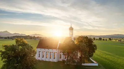 Wallfahrtskirche St. Coloman im freien Felde bei Schwangau