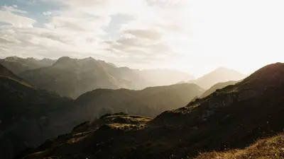 Sonnenuntergang im Rappenalptal