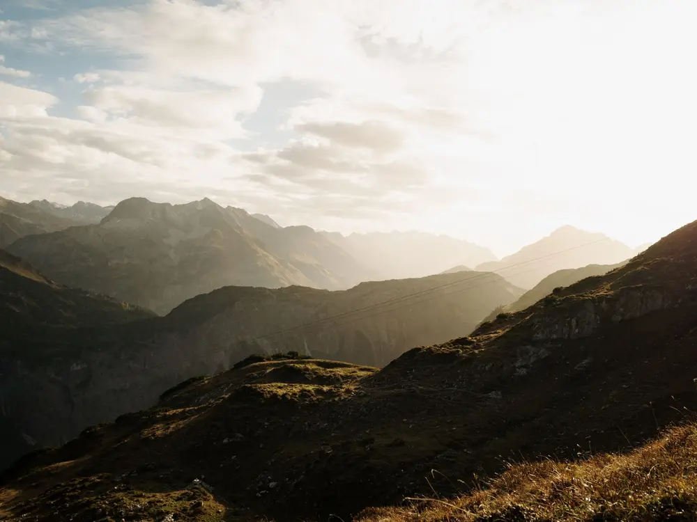 Sonnenuntergang im Rappenalptal