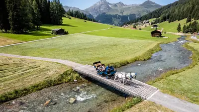 Kutschenfahrt in Davos Klosters