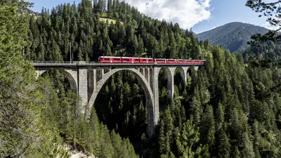 Bahnerlebnis mit der Rhätischen Bahn