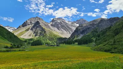 Das Sertigtal bei Davos